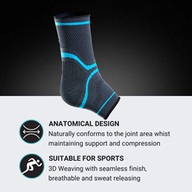 Premium Elasticated Ankle Support 15cm – 35cm | MX Health 