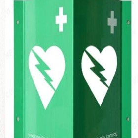 AED 3D Wall-mount Safety Sign for Defibrillators