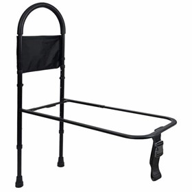 Height Adjustable Hand Bed Rail with Pouch 130 kg