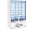 Quartz Star - Two Glass Door Upright Refrigerator HQS2GDCB