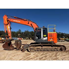Used Medium Excavator | 2015 ZX225USLC-3 22.5T Zero Swing Excavator