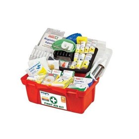 National Workplace First Aid Kit-Portable Hard Case