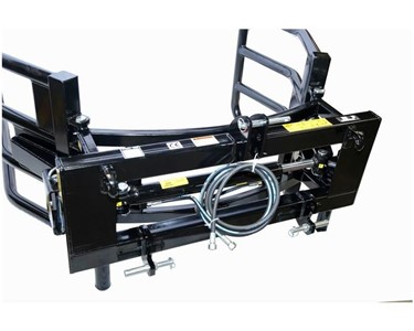 Equipment Warehouse - Hydraulic Bale Clamp for Tractor Euro / 3PL 1200kg