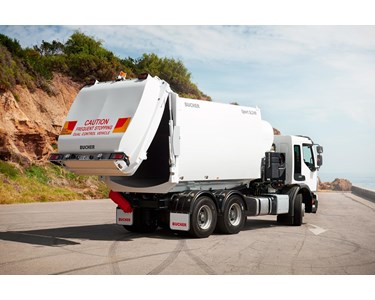 Bucher Municipal - Sport Refuse Side Loader Truck