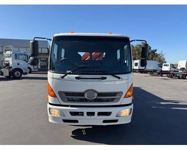 Hino - Used Tipper Truck | 2012 FD 1124 Crew Cab Tipper with Crane