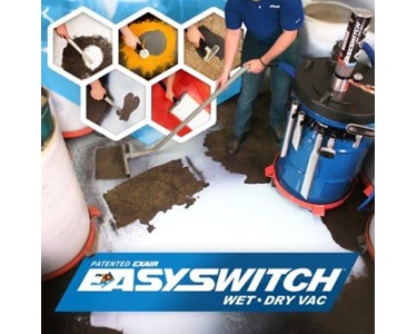 EXAIR - New Patent For EasySwitch® Wet-Dry Vac