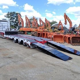 Used Dropdeck Trailer | 2024 FWR TRI AXLE