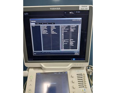 Toshiba - Aplio 400 Ultrasound | Ultrasound Machine | EX4538