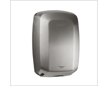 Mediclinics - Hand Dryer | Machflow hand dryer, high speed. Satin stainless steel.