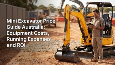 Mini Excavator Price Guide Australia: Equipment Costs, Running Expenses and ROI