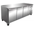 Stainless Steel Under Bench Fridge with Triple Door