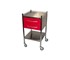 Emery Industries - SS11C-RED-COVID-19 – 2 Drawer Dressing Trolley
