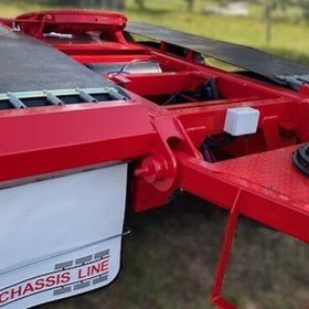 Used Dolly Trailer | 2023 CHASSIS LINE TRI AXLE