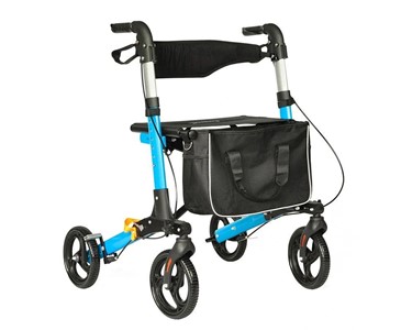 Folding Euro Compact Lightweight Rollator Walker 110kg