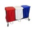 Triple Collection Trolley | Foot Operated Lids