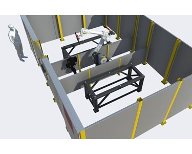 Orion Automation - Panasonic TL2000 Dual Station robot weld cell - Master JIG Tables