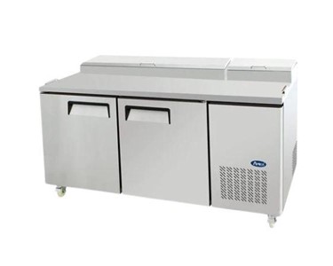 Complete Commercial Catering Equipment - 2 Door Pizza Counter Refrigerator | MPF8202