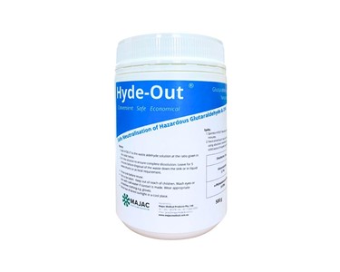 Majac Medical - HYDE-OUT®- Glutarldehyde & OPA Neutraliser