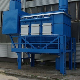 Shotblasting Machine | SUPERIOR EdgeBlast Cartridge Dust Collectors