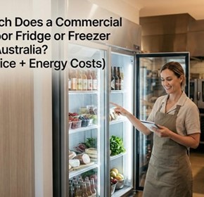 How Much Does a Commercial Glass Door Fridge or Freezer Cost in Australia? (2026 Price + Energy Costs