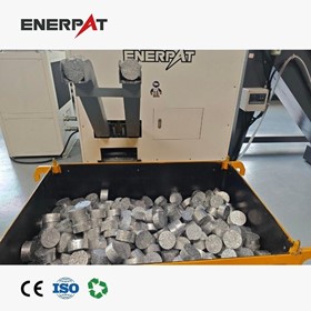 Double Output Metal Chips Briquetting Press
