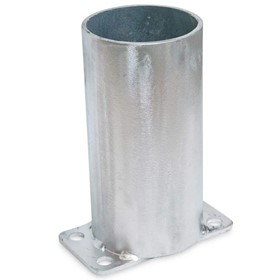 Bollard Base Only 90mm Surface Mounted Removable | B90-SM-REM-BASE