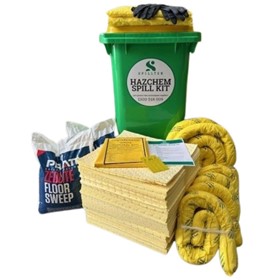 Hazchem Spill Kit 240 Litre | Including Zeolite- ST240HCZ