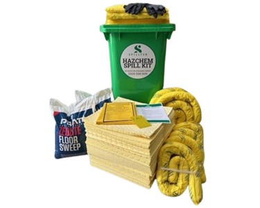 Spilltek - Hazchem Spill Kit 240 Litre | Including Zeolite- ST240HCZ