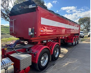 Used End Tipper Trailer | 2008 BARRY STOODLEY Tri Axle 