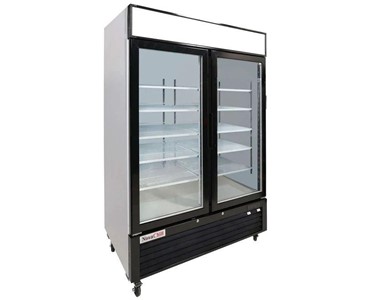 NovaChill - SM1300GZ - Double Glass Door Bottom Mount Display Freezer