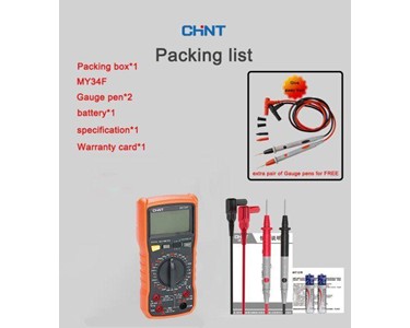 Digital Multimeter 187x90x50mm | MY34F