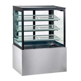 H-SL830V Premium Heated Square Stainless Steel Food Display