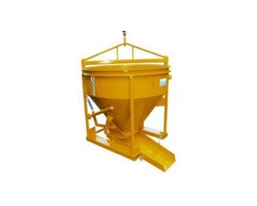 East West Engineering - Concrete Kibble | CK10 with side discharge chute