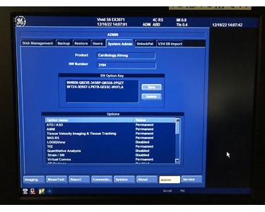 GE - Vivid S6 | Ultrasound Machine | EX3071
