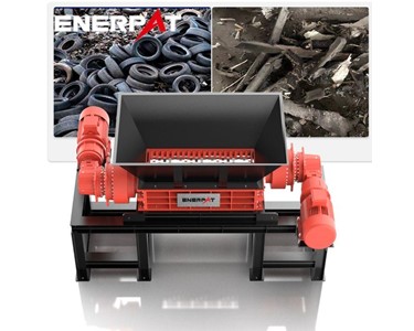 Enerpat - Tire Shredder for Pyrolysis / Improve Pyrolysis Feed Efficiency