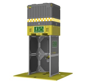 Emergency Self Contained Safety Shower ET1400F