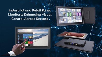 Industrial and Retail Panel Monitors: Enhancing Visual Control Across Sectors