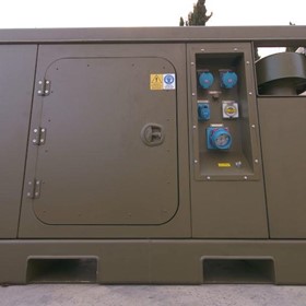 Lightweight diesel generator