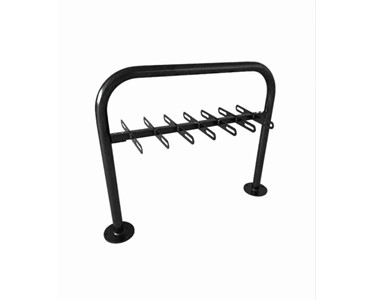 Steelmark - Powder Coated Scooter Rack | Double Sided | 12 Bay Parking