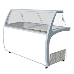 Ice Cream Freezer with Canopy 575L 12 Tubs - SD575S2