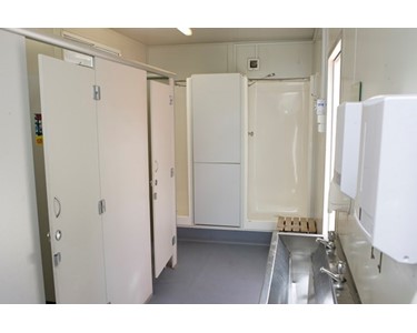 Portable Toilet And Shower Building