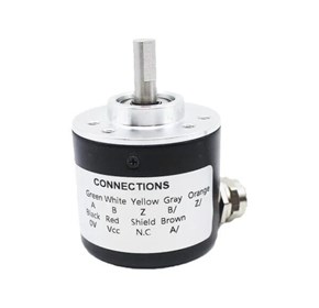 5000 PPR Solid Shaft Incremental Optical Rotary Encoder