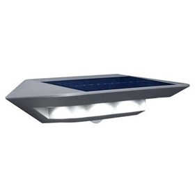 GHOSTLED LED Solar Security Floodlight with Motion Sensor | Crompton