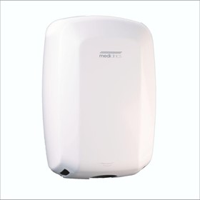 Hand Dryer | Machflow hand dryer, fast dry, high speed. White steel.