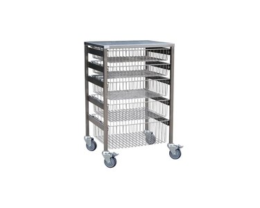 Dalcross - Dalcross Stainless Steel Wire Basket Trolley