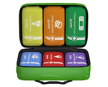 Modular First Aid Kit 4 Series Softpack Emergency - 6 Modules