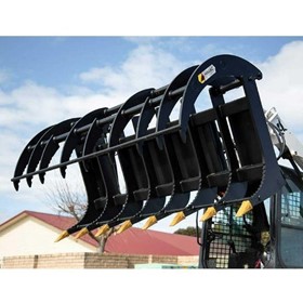 Himac Heavy-Duty Skid Steer Claw Grapple 