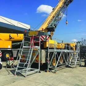 Mobile Access Platform | Side Platform to Access Cranes for Safety