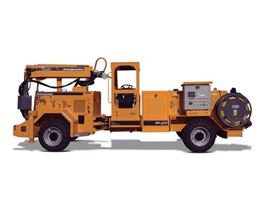 Putzmeister - Tunnel Concrete Pump | SPM 4210 Wetkret