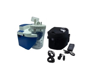 VacuAide QSU Portable Aspirator Pump for External Catheters